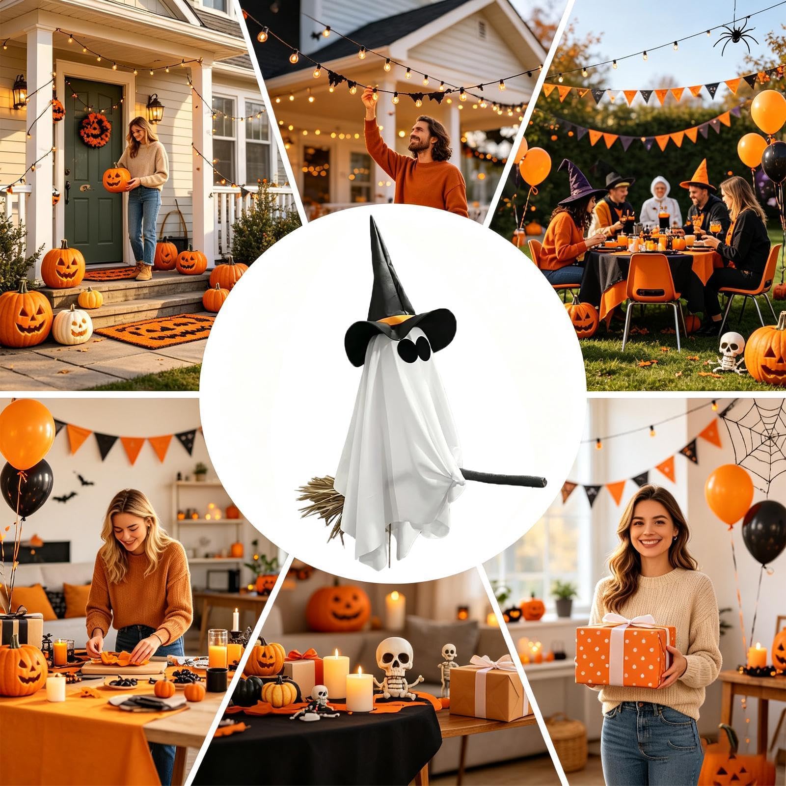Decorazione luminosa per Halloween con telecomando