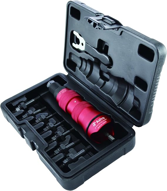 Astro Pneumatic Tool ADN14 Rivet Nut Drill Adapter Kit & ADN38 XL Rivet Nut Drill Adapter Kit - 3/8 Capacity