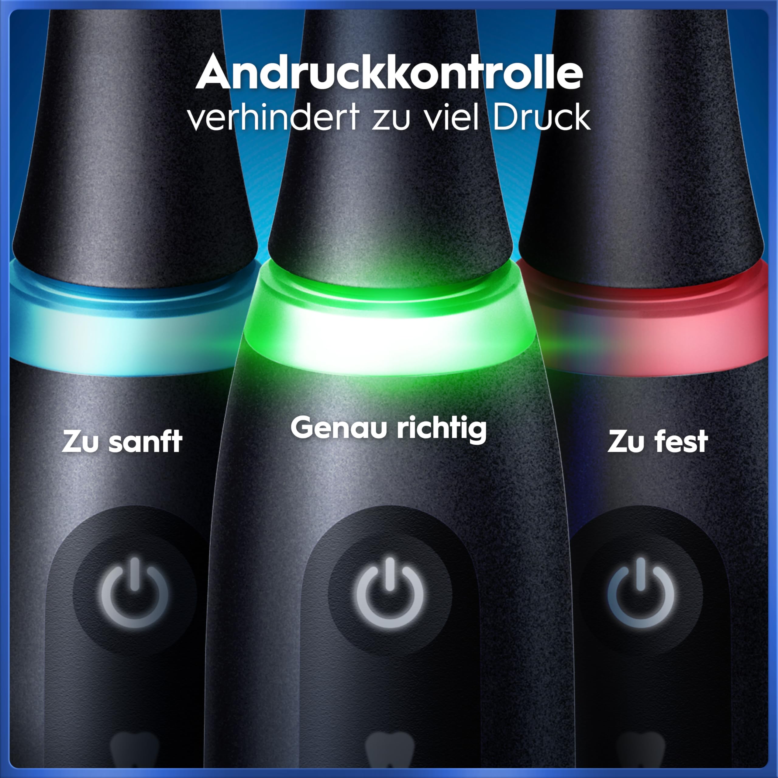 Oral-B iO Series 5 Elektrische Zahnbürste, Schwarz | Inkl. 3 Aufsteckbürsten, Reise-Etui, Electric Toothbrush mit 5 Putzmodi für Zahnpflege