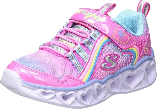 Amazon Skechers ユニ 子供用 ハートライト レインボーラックススニーカー Skechers スケッチャーズ 運動靴 スニーカー
