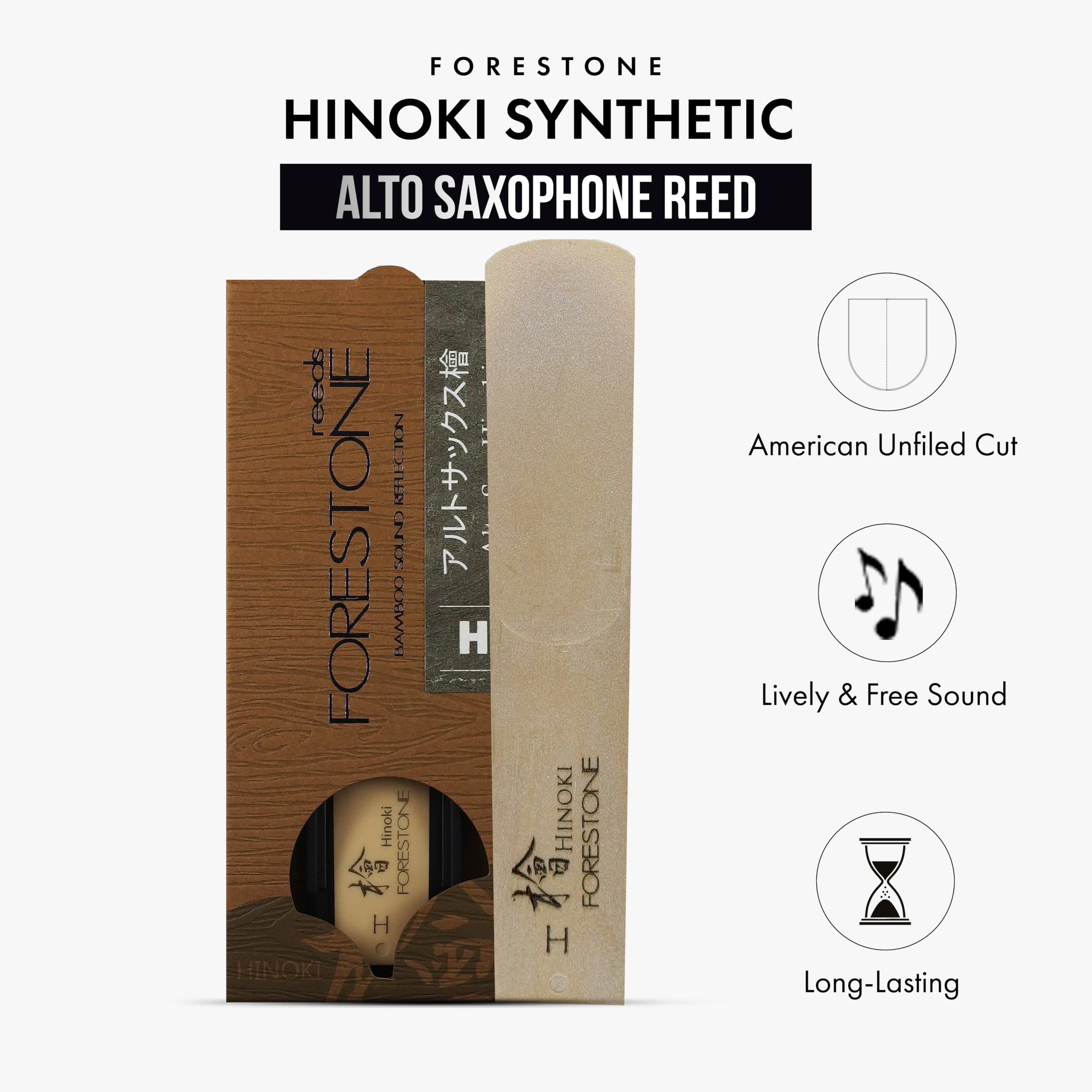 Saxophones FORESTONE HINOKI H HARD 3.5 - ALTO Anches saxophones