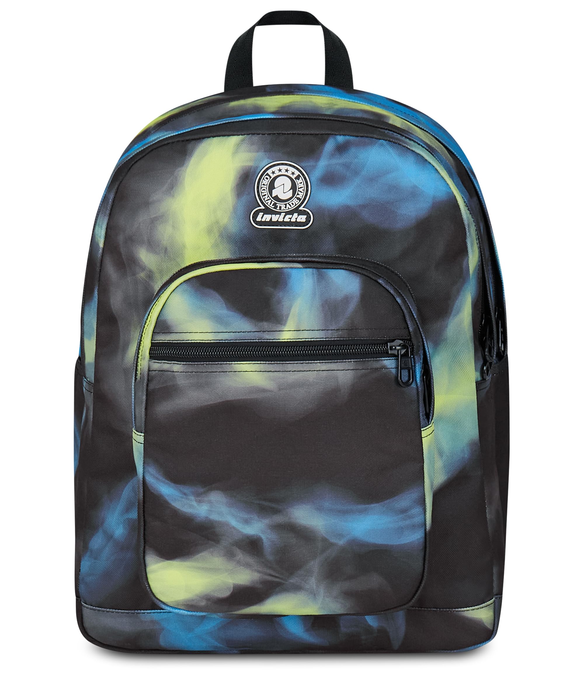 Invicta Dial Fantasy Backpack with Double Compartment, Multi-Function Pockets for Children and Teenagers, School and Leisure, Black, Taglia unica, modern