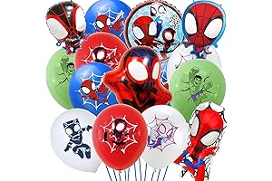 Spider His Amazing Friends Decorations Balloons
