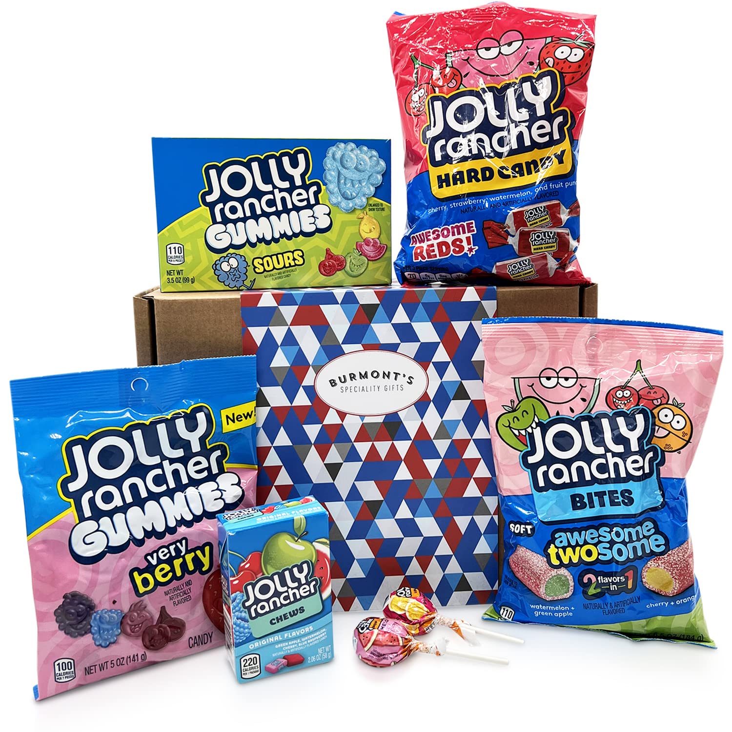 Buy Jolly Ranchers American Candy Selection Gift Box Includes Gummies