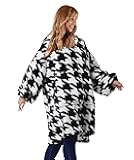 Oversized Blanket Hoodie Plush Wearable Blanket Sweatshirt, Gift for Women Men Girlfriend Mom