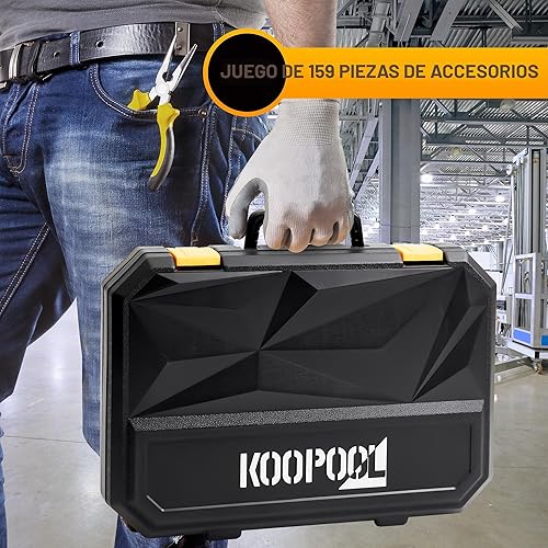 Miniatura 6 de Juego de herramientas de 159 piezas, kit de caja de herramientas para mecánico y automóvil, kit de herramientas para el hogar general, kit de