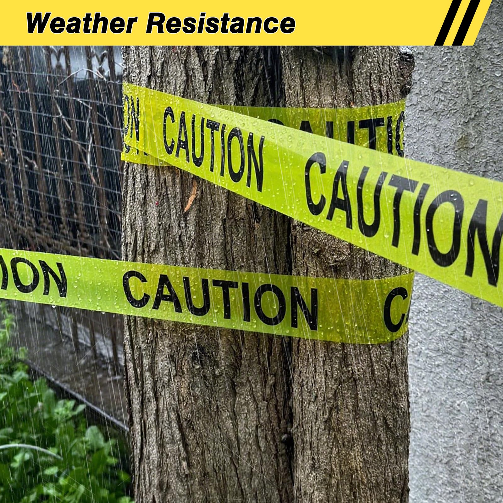 SWRT 12 Rolls Premium Yellow Caution Tape, 3 Inch x 1000FT(Total 12000FT) — Amazon image 8