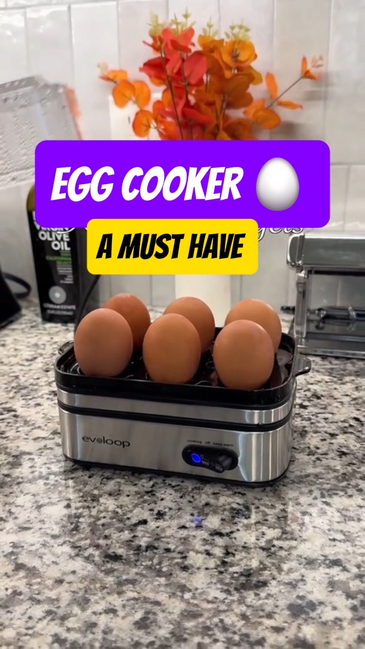 ワンダーエッグ DS-101 卓上鍋 1050W Watch Watch before you buy, see why this egg cooker is a must have