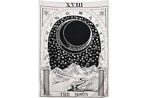 Tarot Tapestry: Celestial Luminaries Adorn Your Walls