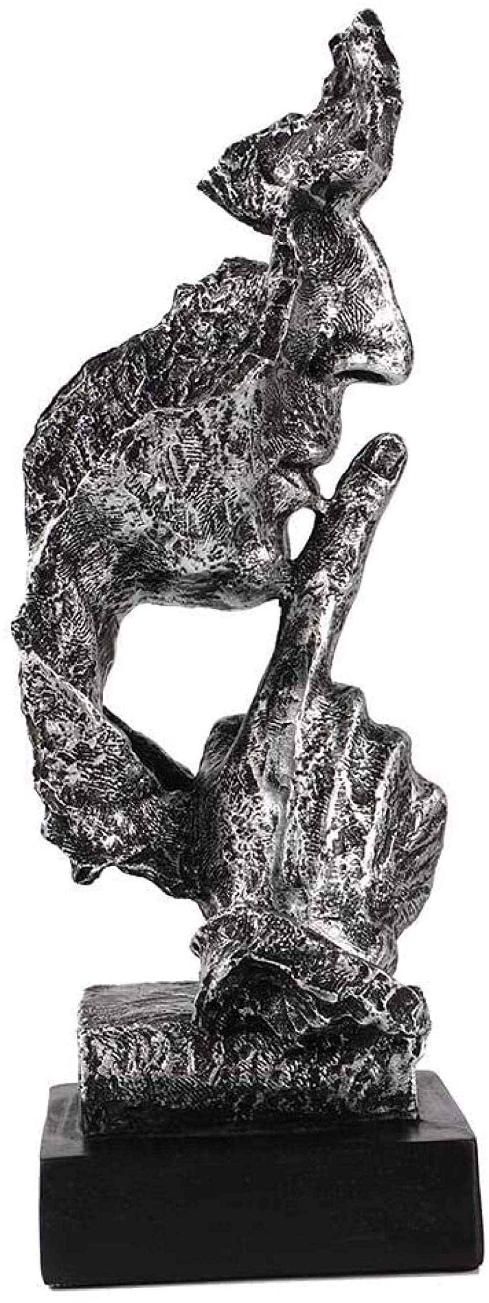 Amazon.co.jp: 顔の彫像、顔の彫刻樹脂の彫像抽象現代美術の人物像の