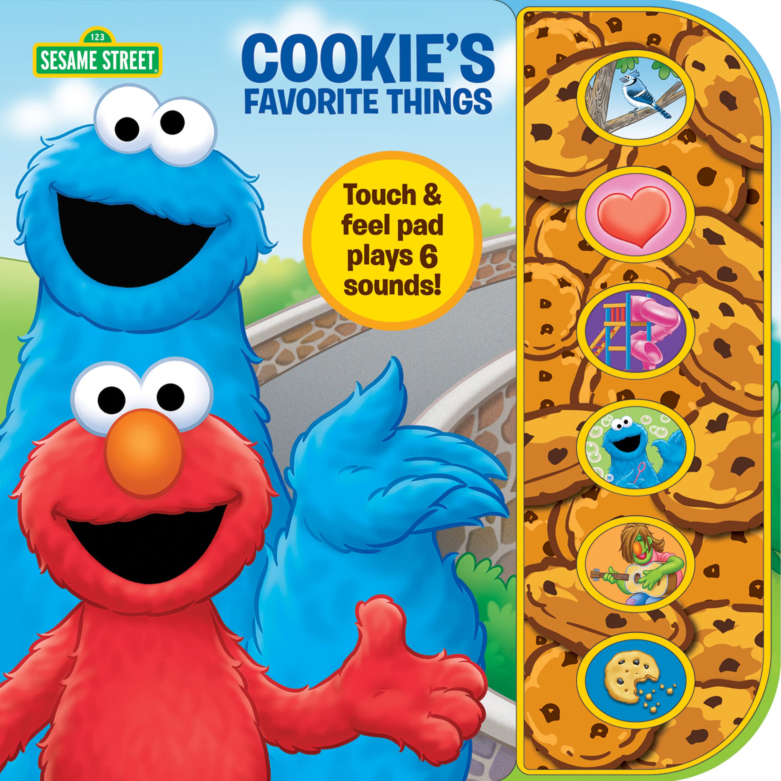 Sesame Street: Cookie's Favorite Things Sound Book Board book – Sound Book, 11 September 2022