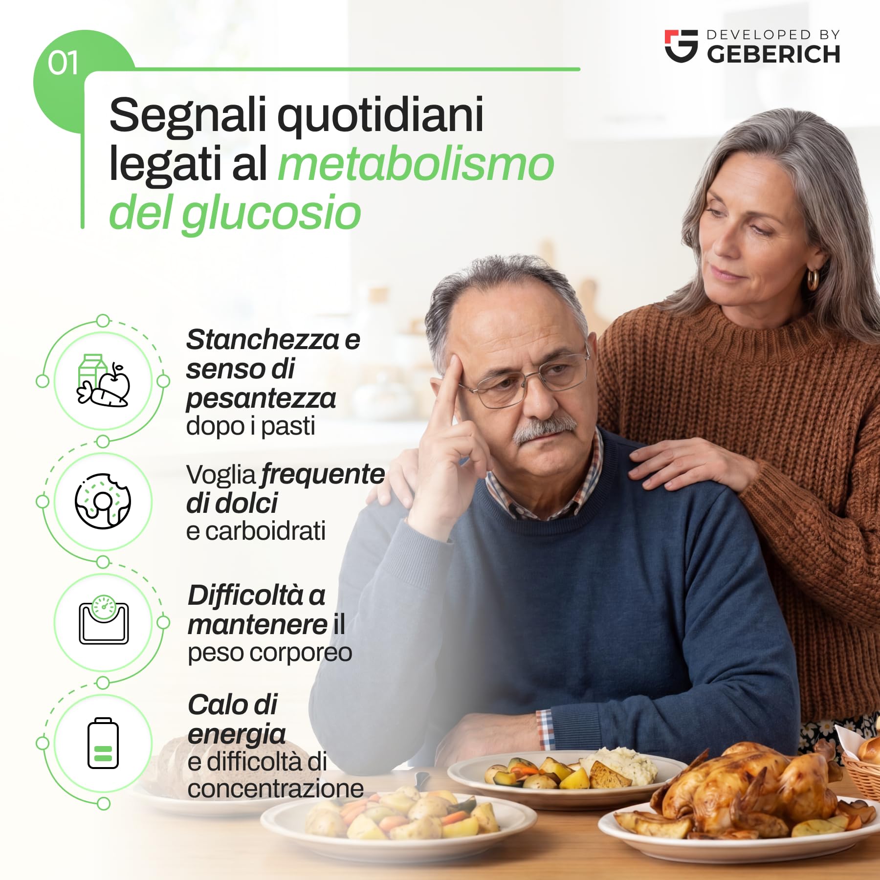 Capsule BALANSULIN | Estratto di Shiitake 600 mg, Tè Verde 400 mg, Berberina 41,25 mg | Supporto Glicemico e Metabolismo | con Vitamina C 300 mg, Zinco, Vitamina B6, B12 | 30 Capsule
