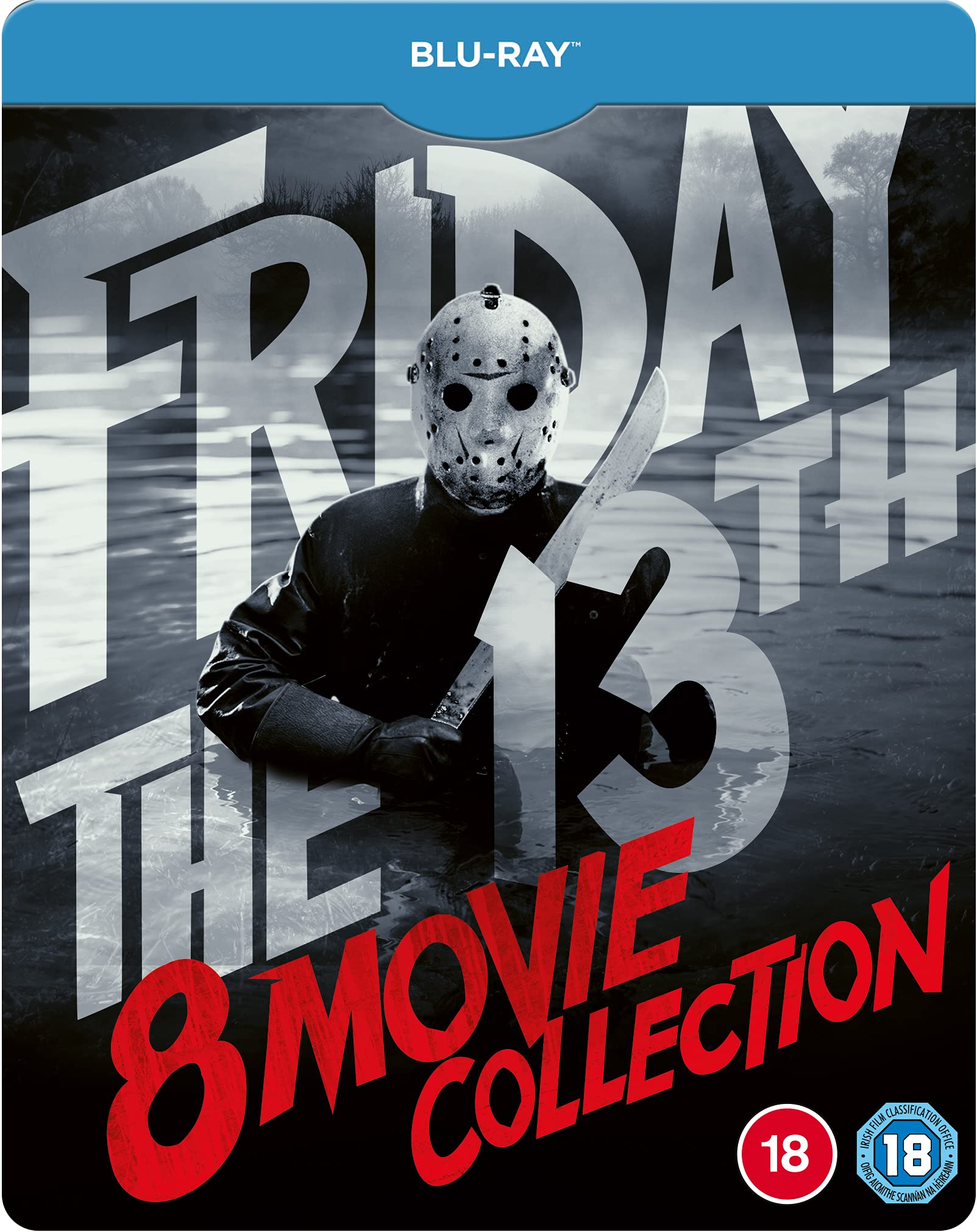 Friday The 13th 8-Movie Collection Steelbook [Blu-ray] [Region B] [2021]