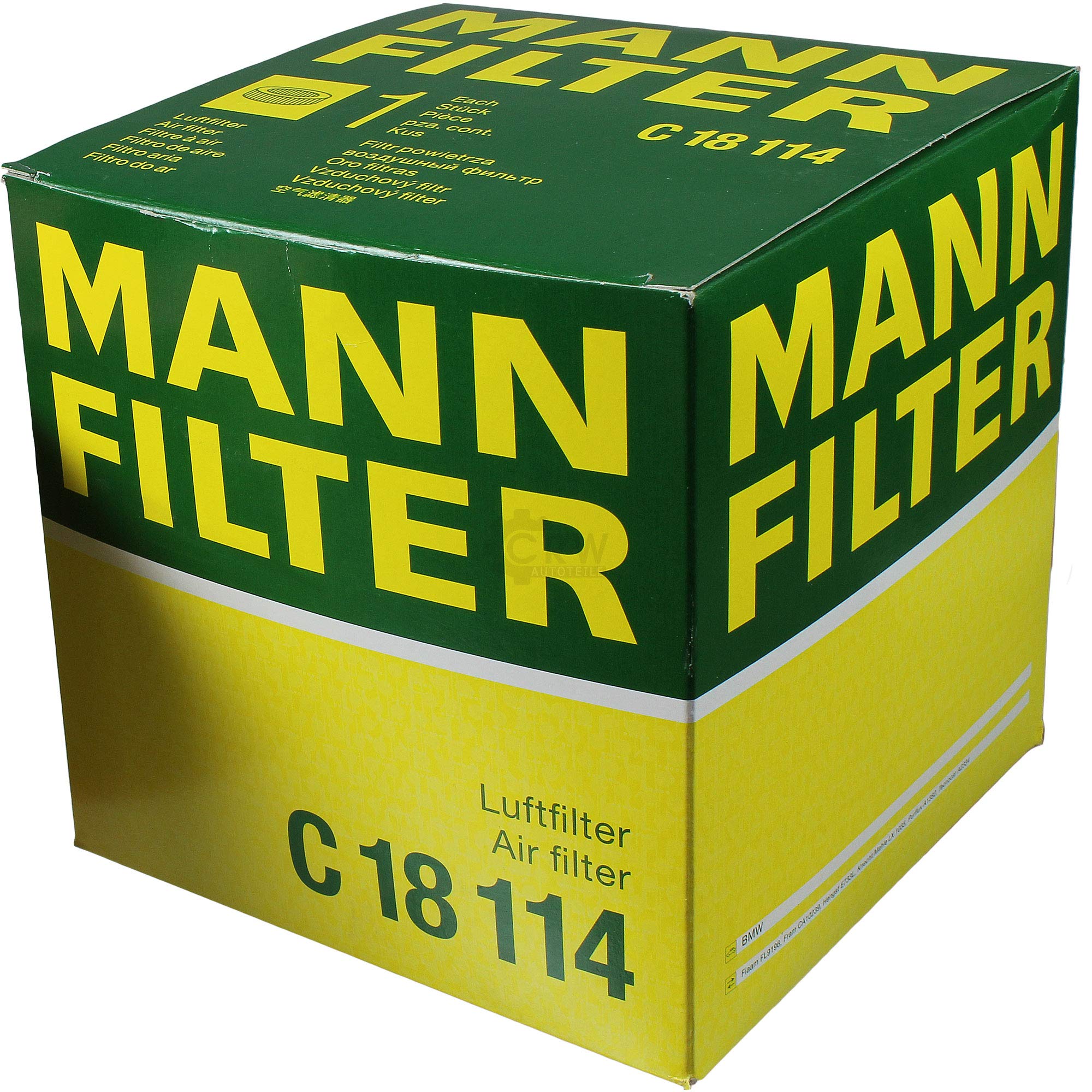 Paquete de inspección Kit de mantenimiento de filtros con filtro de aceite HU 816 x, filtro de aire C 18 114, filtro de combustible WK 6030, filtro de habitáculo CU 8430, tornillo de cierre