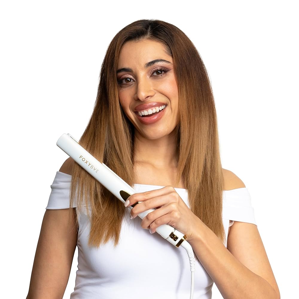 Amazon.com : FoxyBae Trés Sleek Titanium Flat Iron Hair