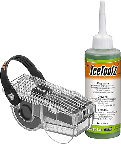 IceToolz - Limpiador de cadenas C212, desengrasante (4.1fl oz), transparente