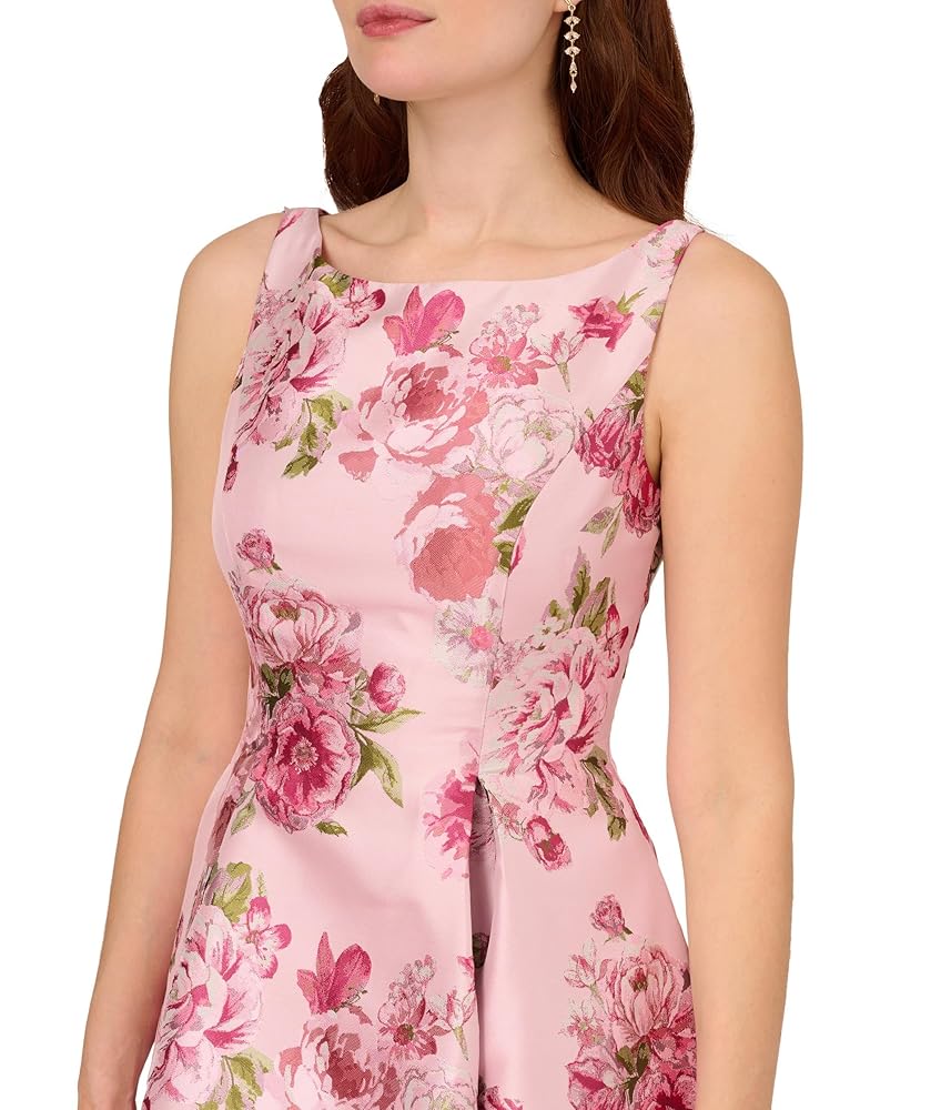 【海外限定】AdriannaPapell ドレス☆Shimmer Jacquard Dress Amazon.com: Adrianna Papell Women's Shimmer Jacquard Mermaid