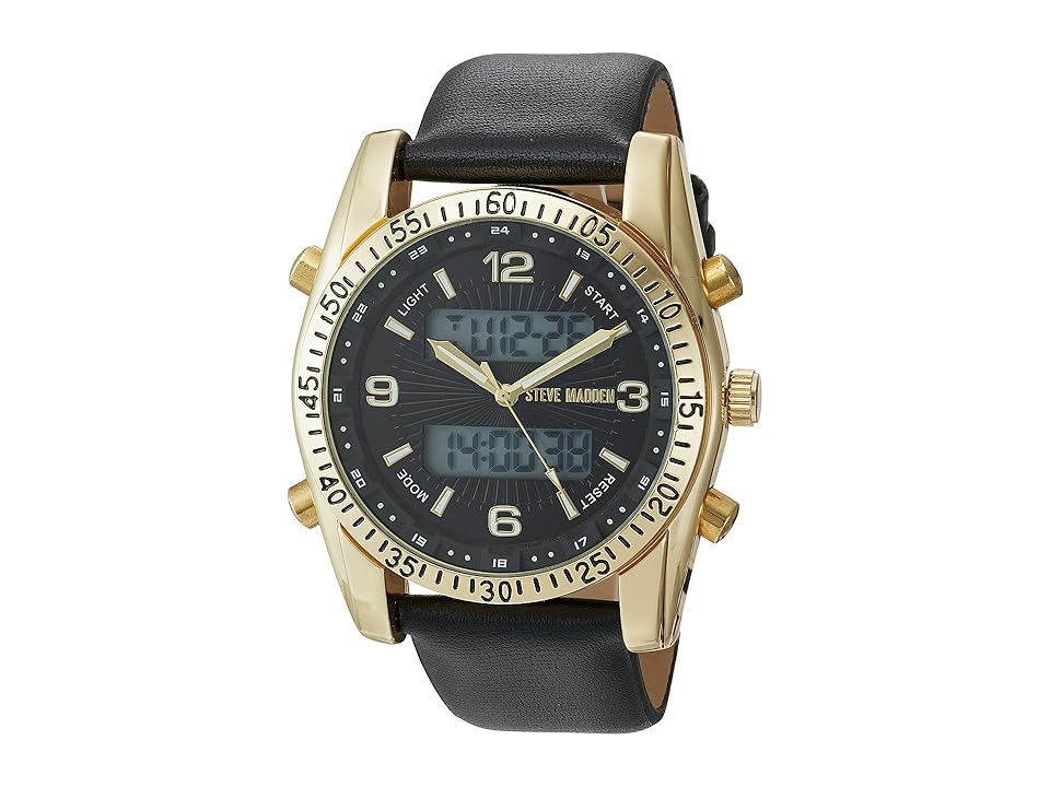 

Steve Madden SMW103G (Gold/Black) Watches