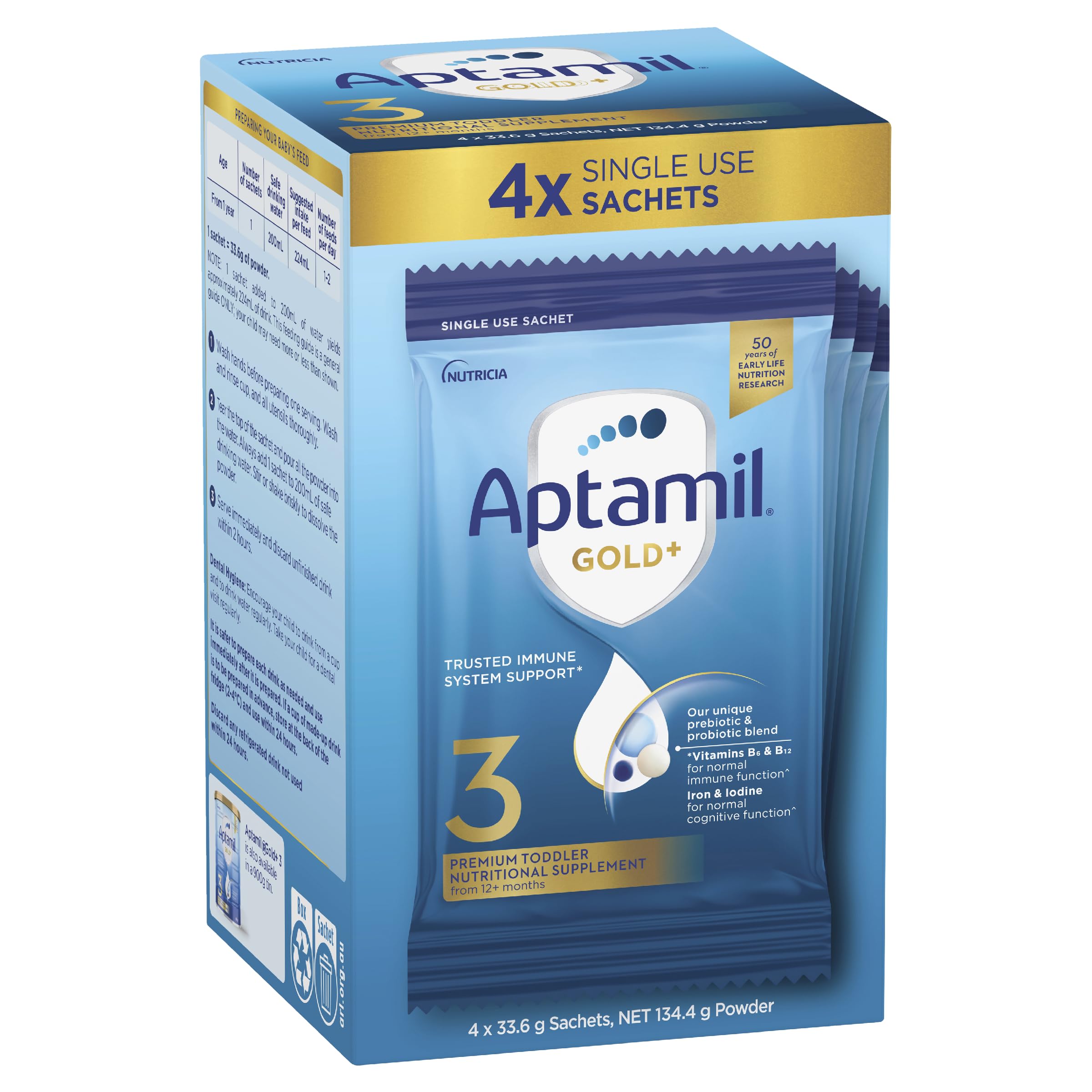 Gold+ 3 Toddler Nutritional Supplement From 1 Year