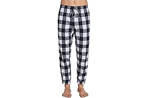 CYZ Men's 100% Cotton Ultra-Soft Flannel Pajama Lounge Pants
