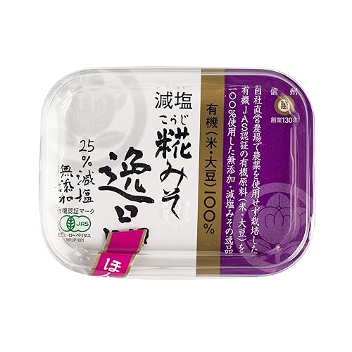 Miniatura 3 de Maruman Pasta orgánica Koji Miso - Sal reducida, 10.58 oz