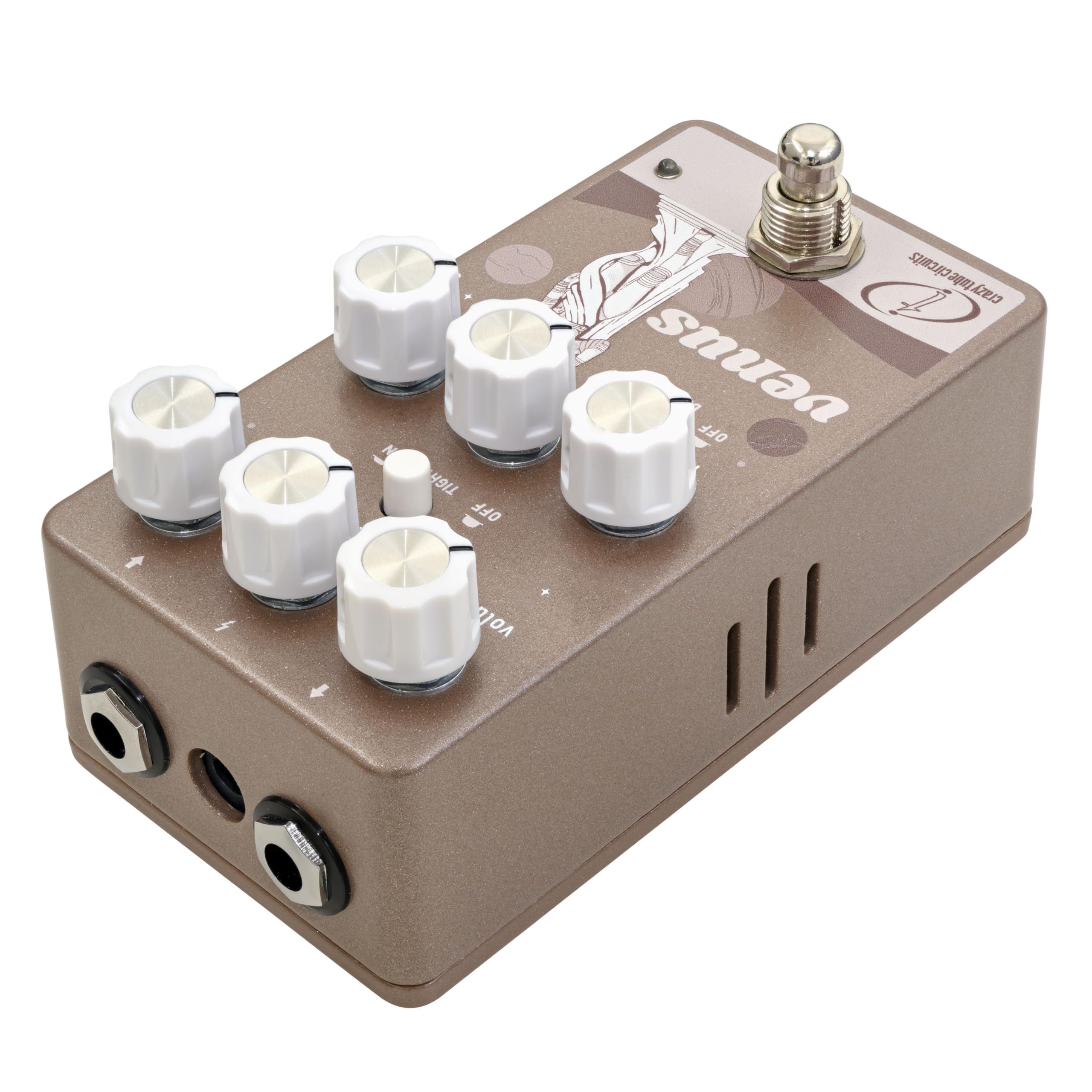 Amazon.com: Crazy Tube Circuits Venus Overdrive Effects Pedal
