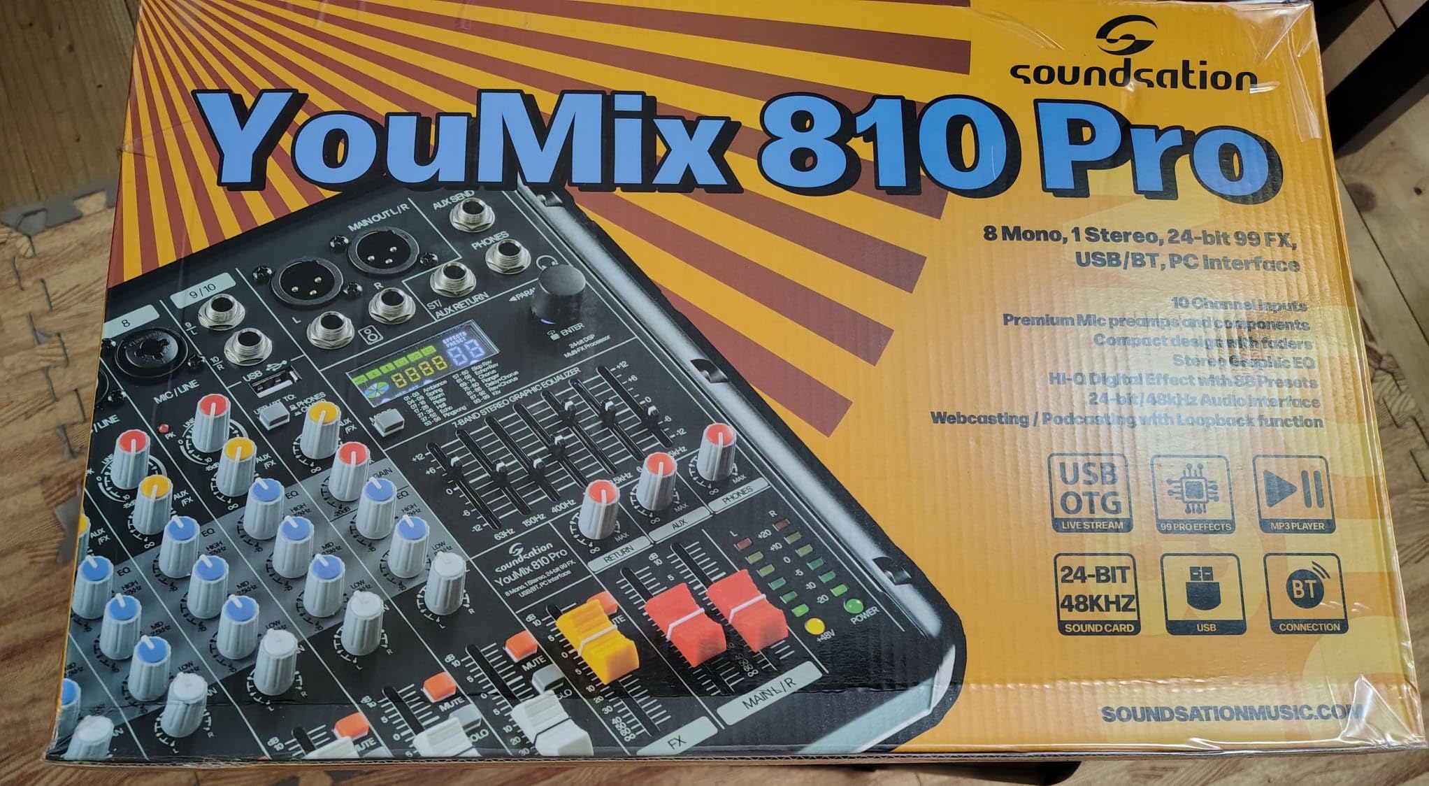 Soundsation YouMix 810 Pro Kompaktmischpult