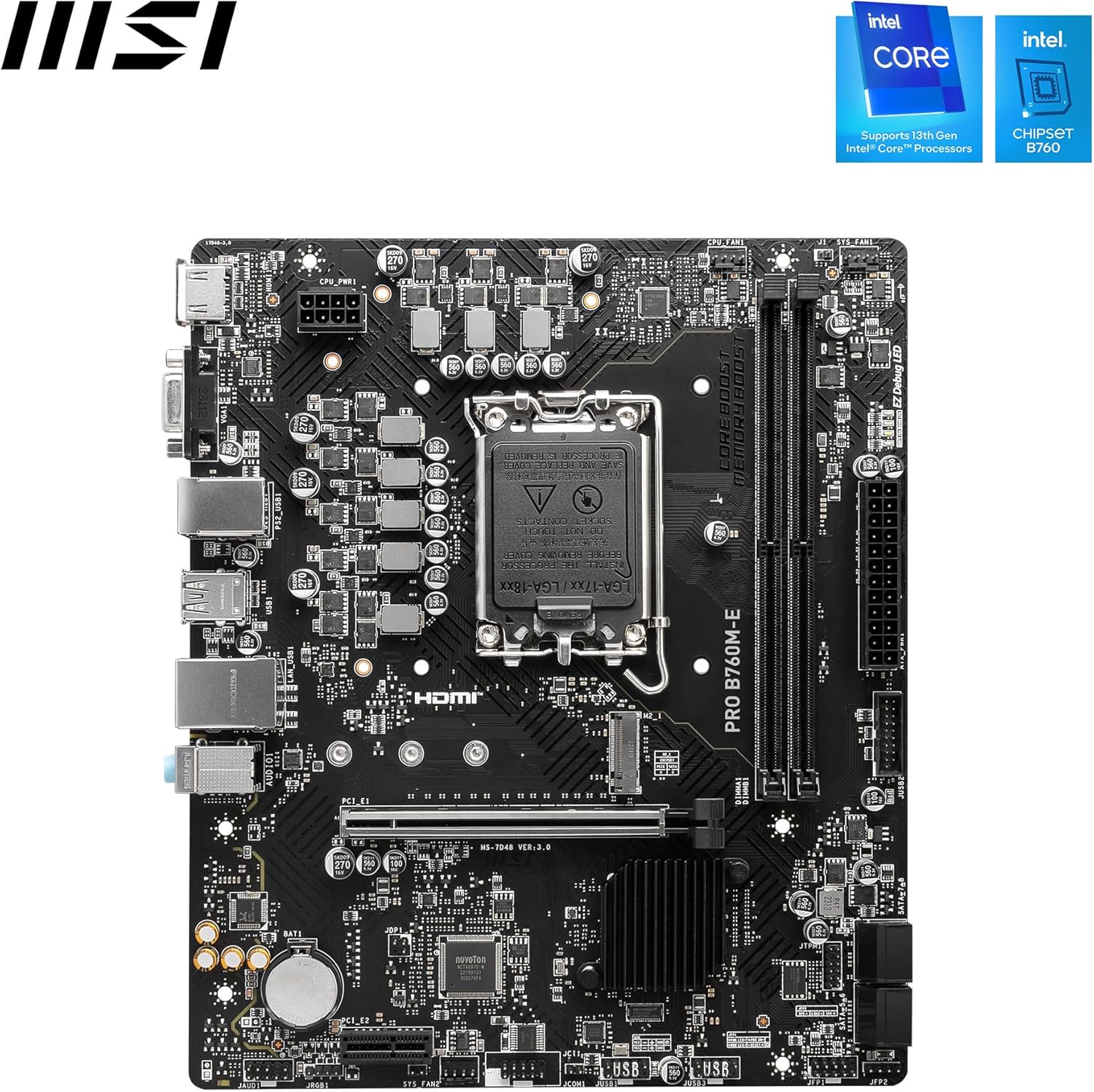 Placa Mãe MSI PRO B760M-E: Review Testado por 7 dias para gamers