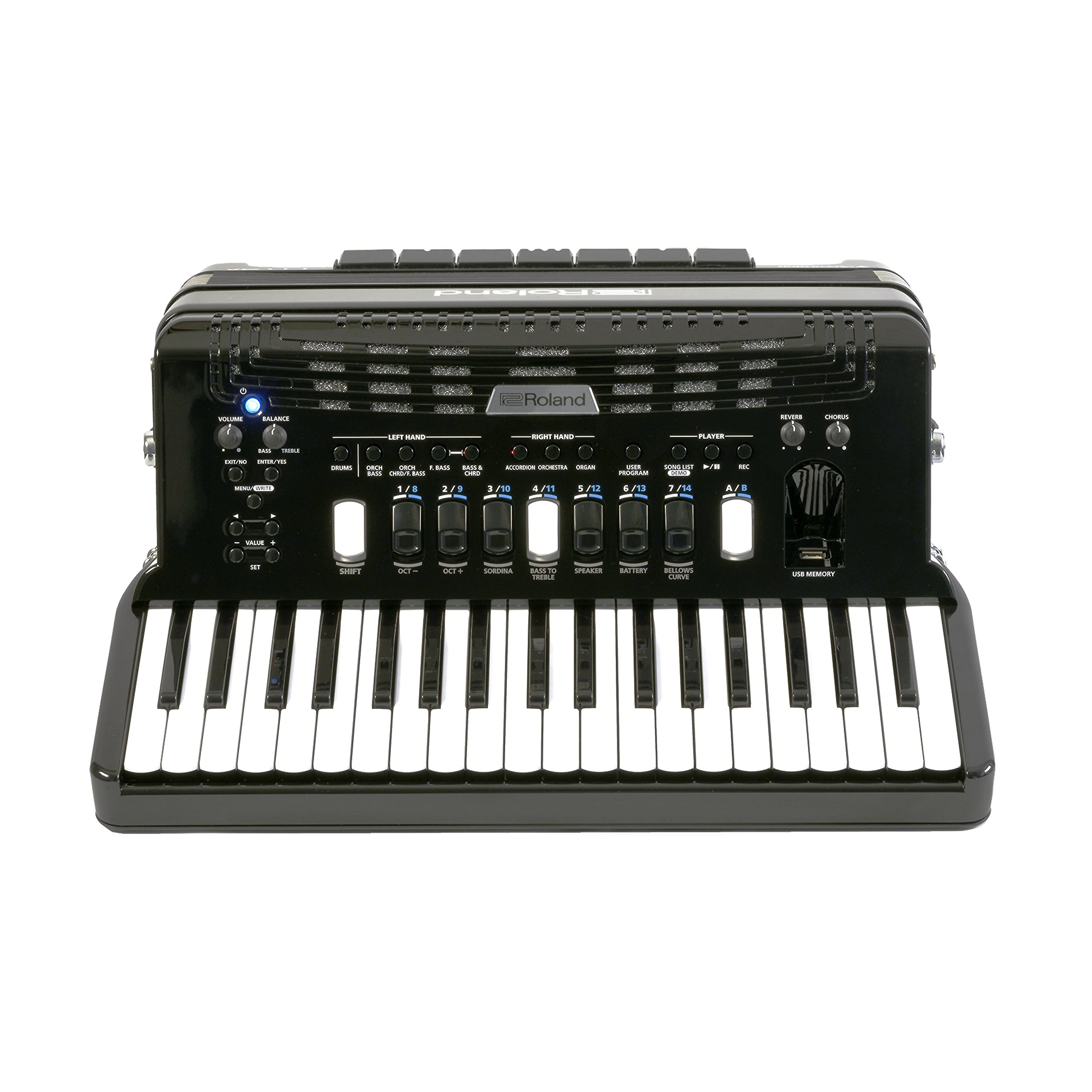 Amazon | ローランド Roland FR-4X BK V-Accordion ブラック デジタル