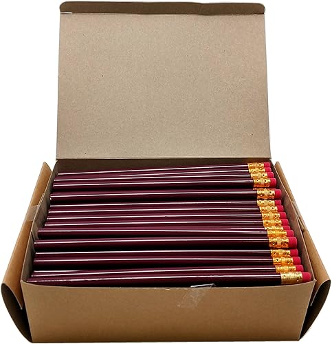 Miniatura 4 de Lápices redondos de madera #2 HB (1 bruto, lote a granel de 144 piezas, juego de aula) más de 20 colores y nuevos estilos de neón