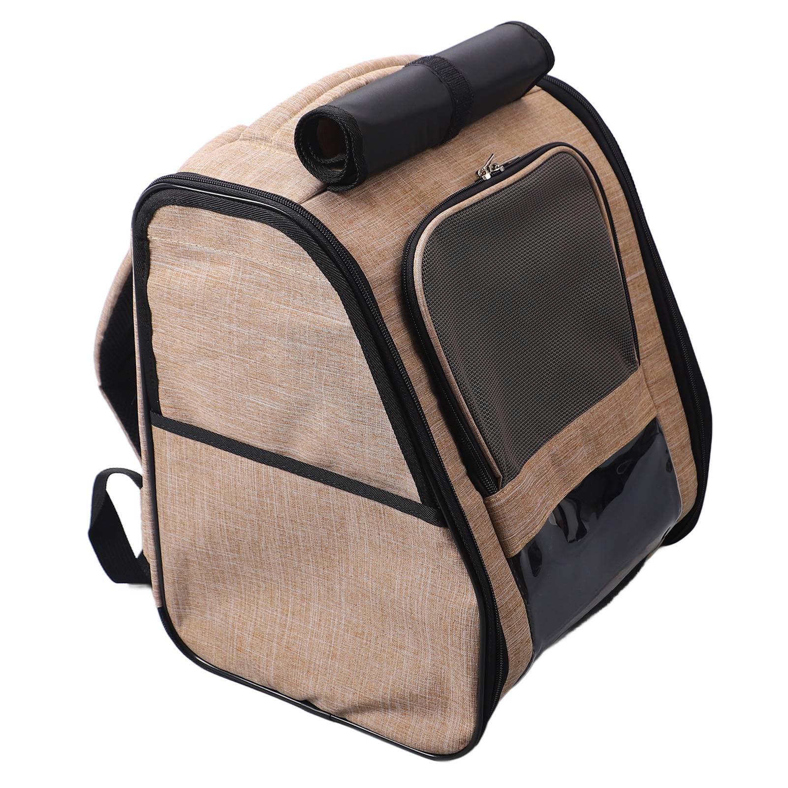 Bediffer Zaino Portatile per Animali Domestici, Design Ergonomico (Medio)