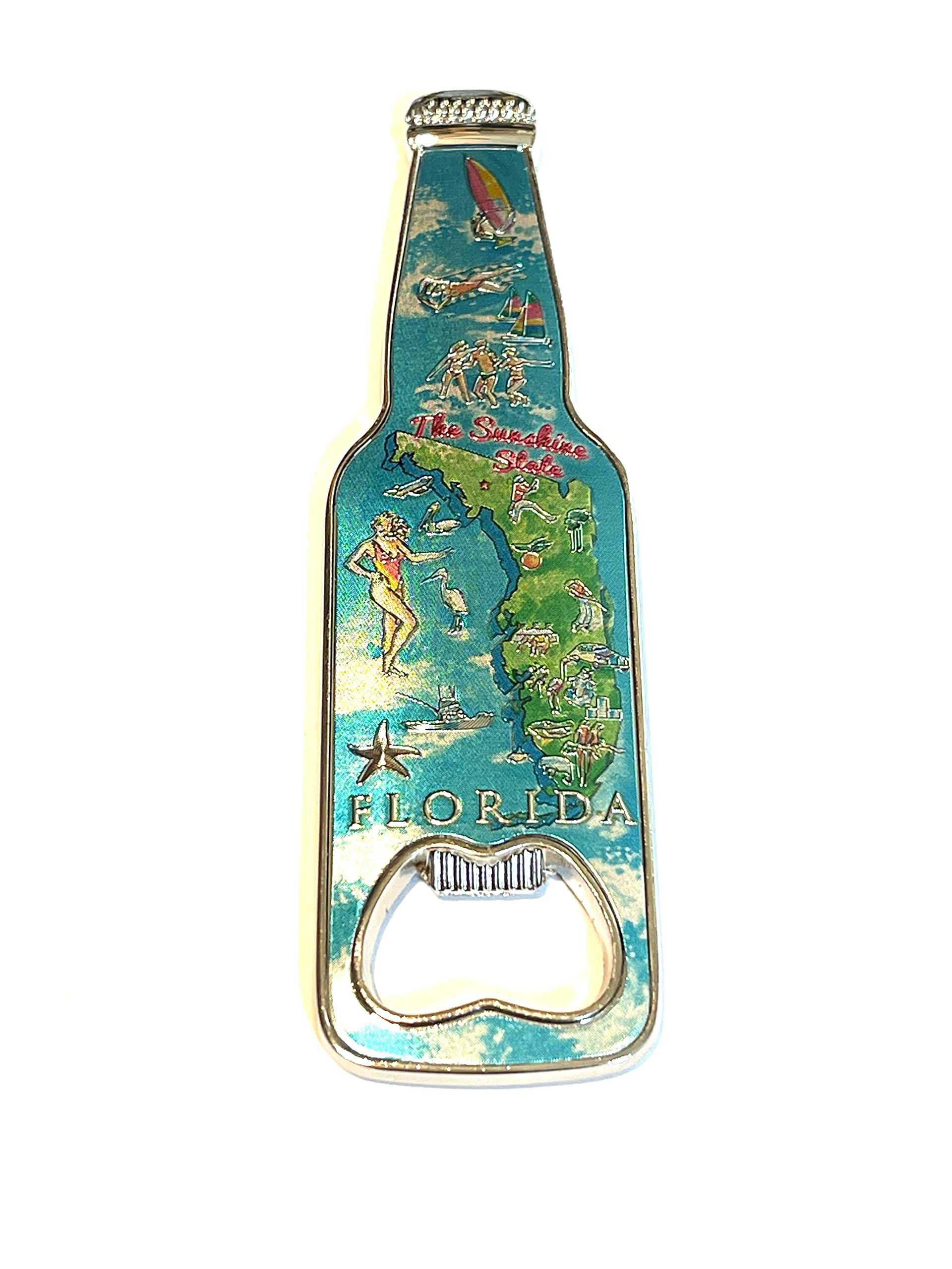 Amazon.com: SUREG Florida Fridge Magnet Bottle Opener - Various