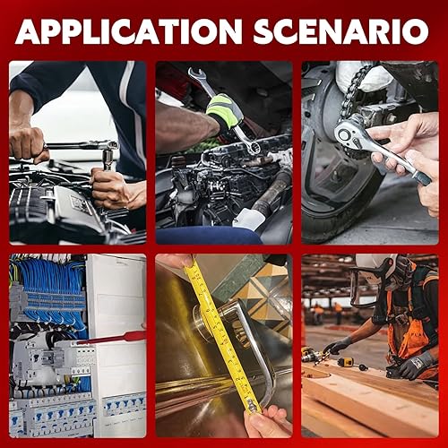 Miniatura 6 de Juego de herramientas de reparación del hogar de 899 piezas para hombres, caja de almacenamiento con 4 cajones, kit de herramientas para el hogar