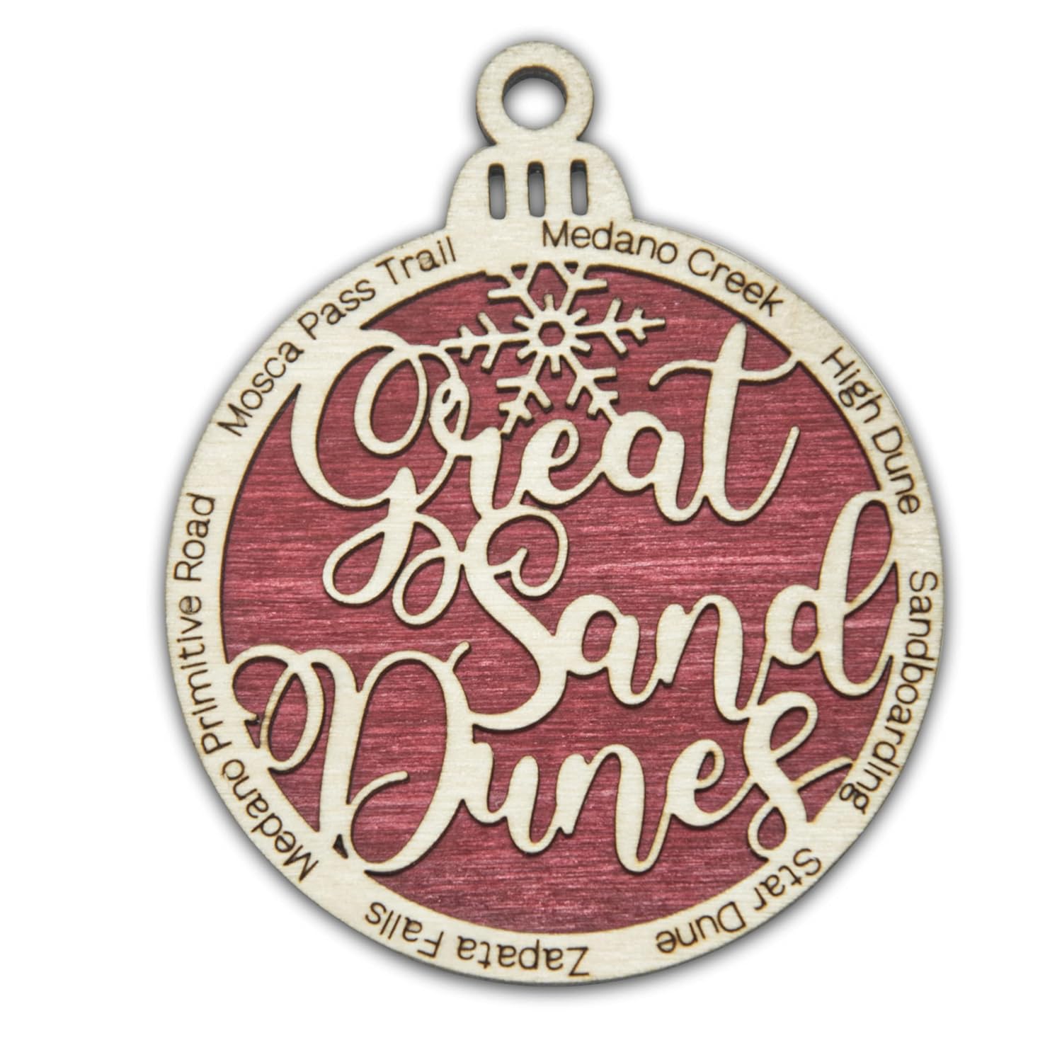 Great Sand Dunes National Park Christmas Ornament Great