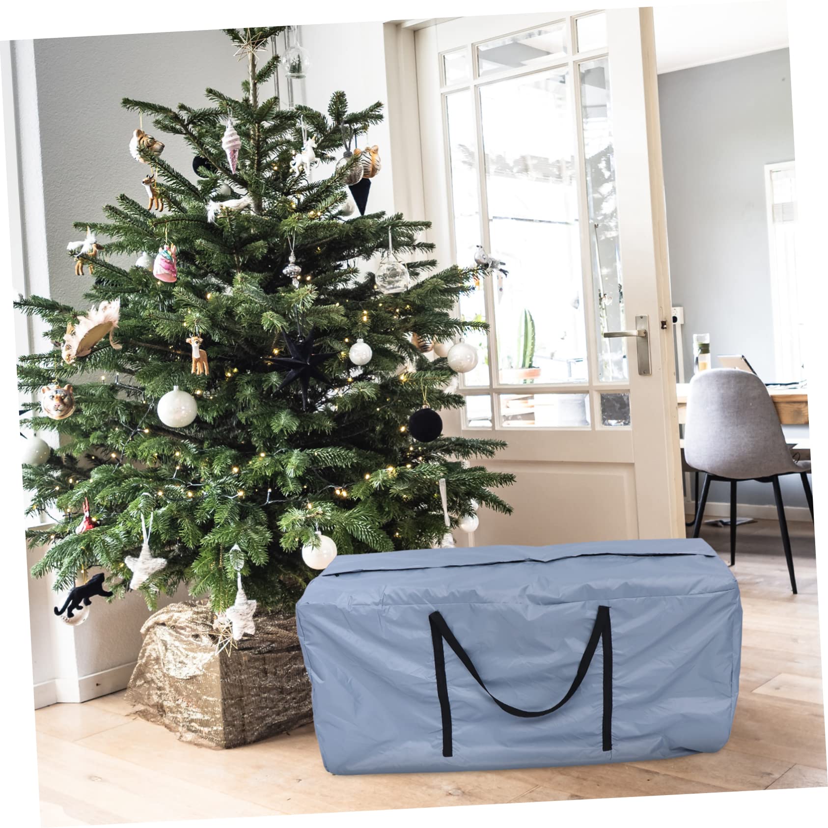Borsa Per Albero Natale Contenitore Organizer Portaoggetti Resistente Materiale Liscio Facile Da Trasportare