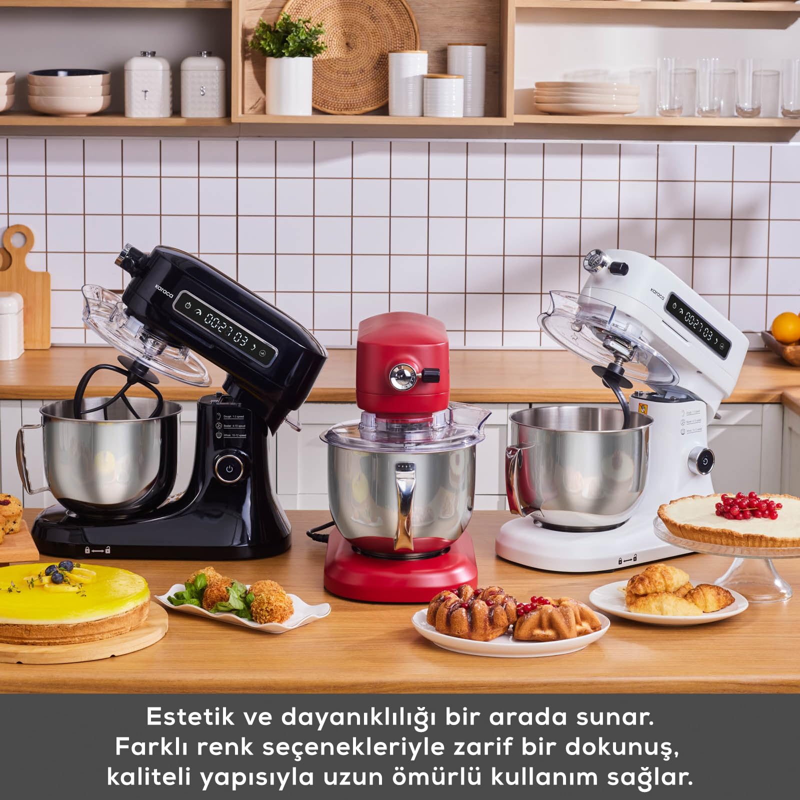Karaca Pro Artisan Timer Chef Black 1600W 5 litri