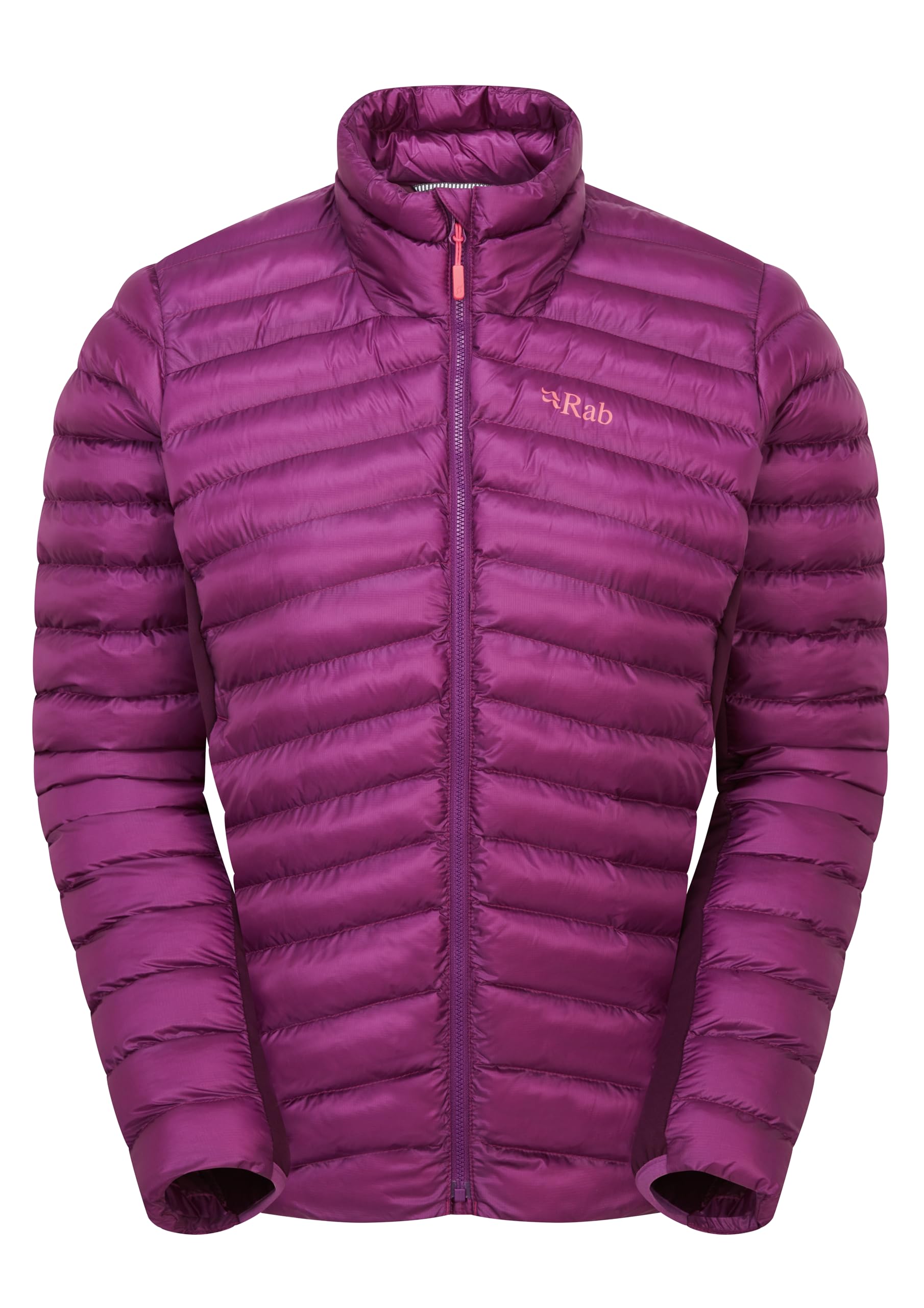 Rab Women's Cirrus Flex Jacket - Lightweight Insulated Coat for Trekking, Skiing, & Climbing - Plum/Mulberry - 08