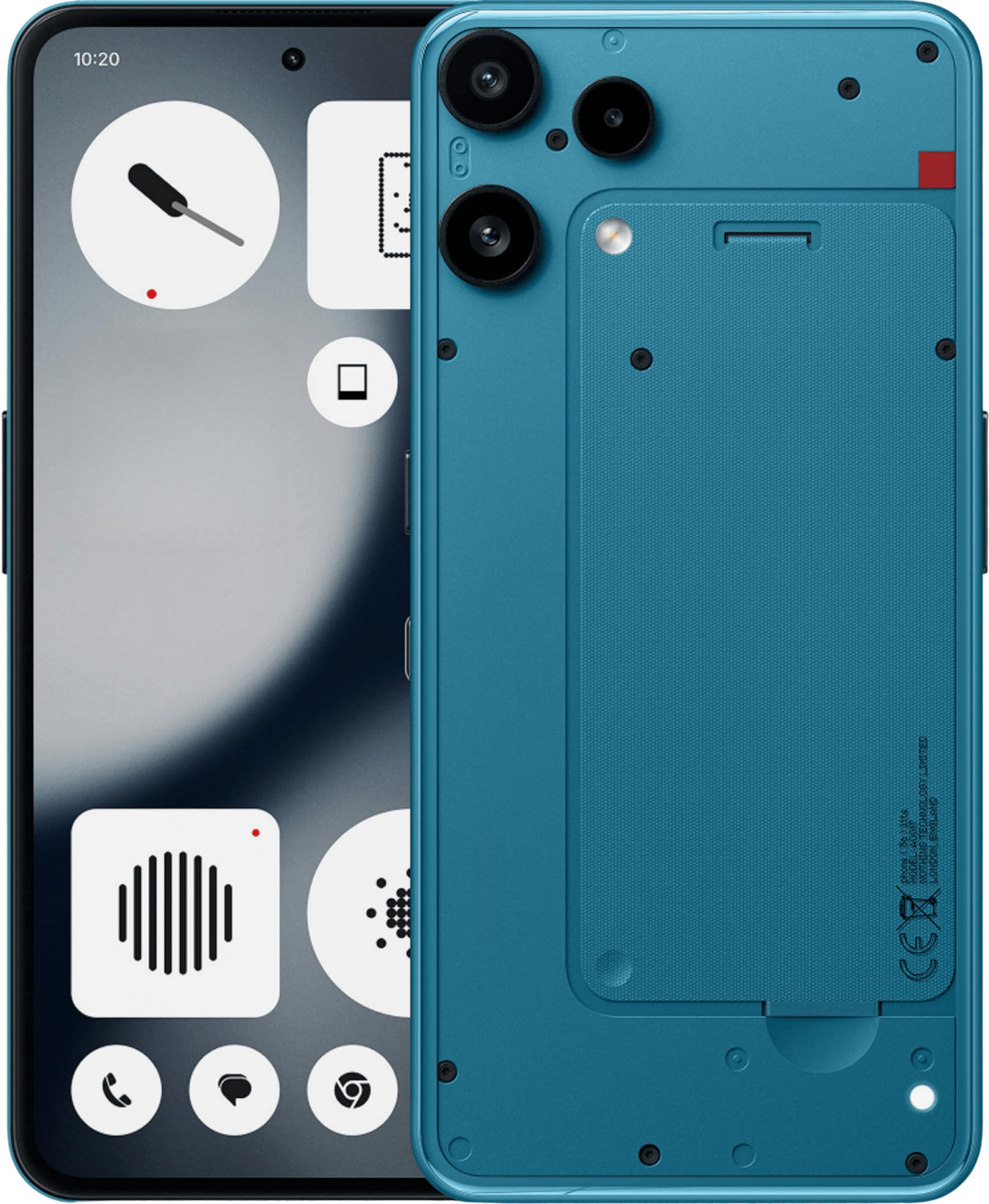 Nothing Phone (3a) Lite 5G (Blue, 8GB RAM, 128GB Storage) | 6.77" 120Hz AMOLED Display | MediaTek Dimensity 7300 Pro | 50MP OIS Camera | 5000mAh Battery | 33W Fast Charging | IP54