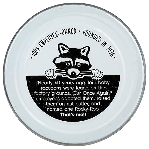 Miniatura 3 de Once Again Mantequilla cremosa natural de almendras, 16 onzas, clásica americana, sin agitar, sin sal, sin azúcar, certificado sin gluten, sin maní,