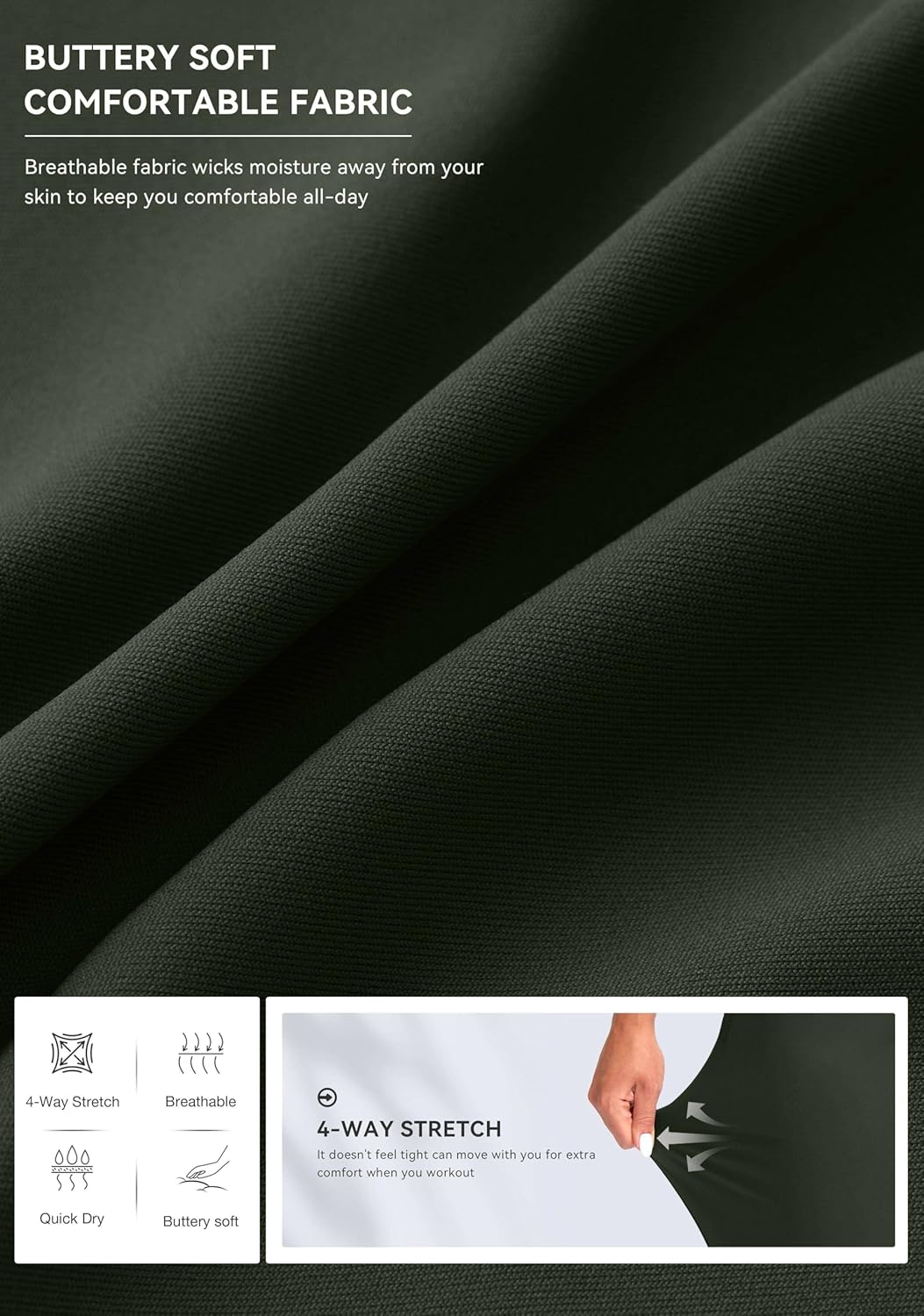 G Gradual Women's Joggers Pants with Zipper Pockets Tapered Running Sweatpants for Women Lounge, Jogging - Image 5