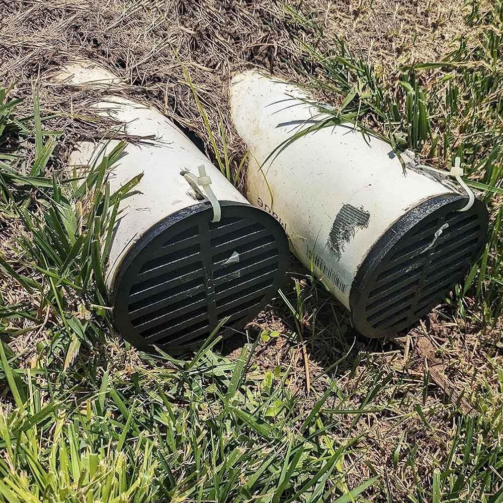 Żeliwna osłona rusztu podłogowego, okrągły odpływ do otworów 50 mm-250 mm, trwałe czarne rozwiązanie drenażowe do użytku domowego i komercyjnego