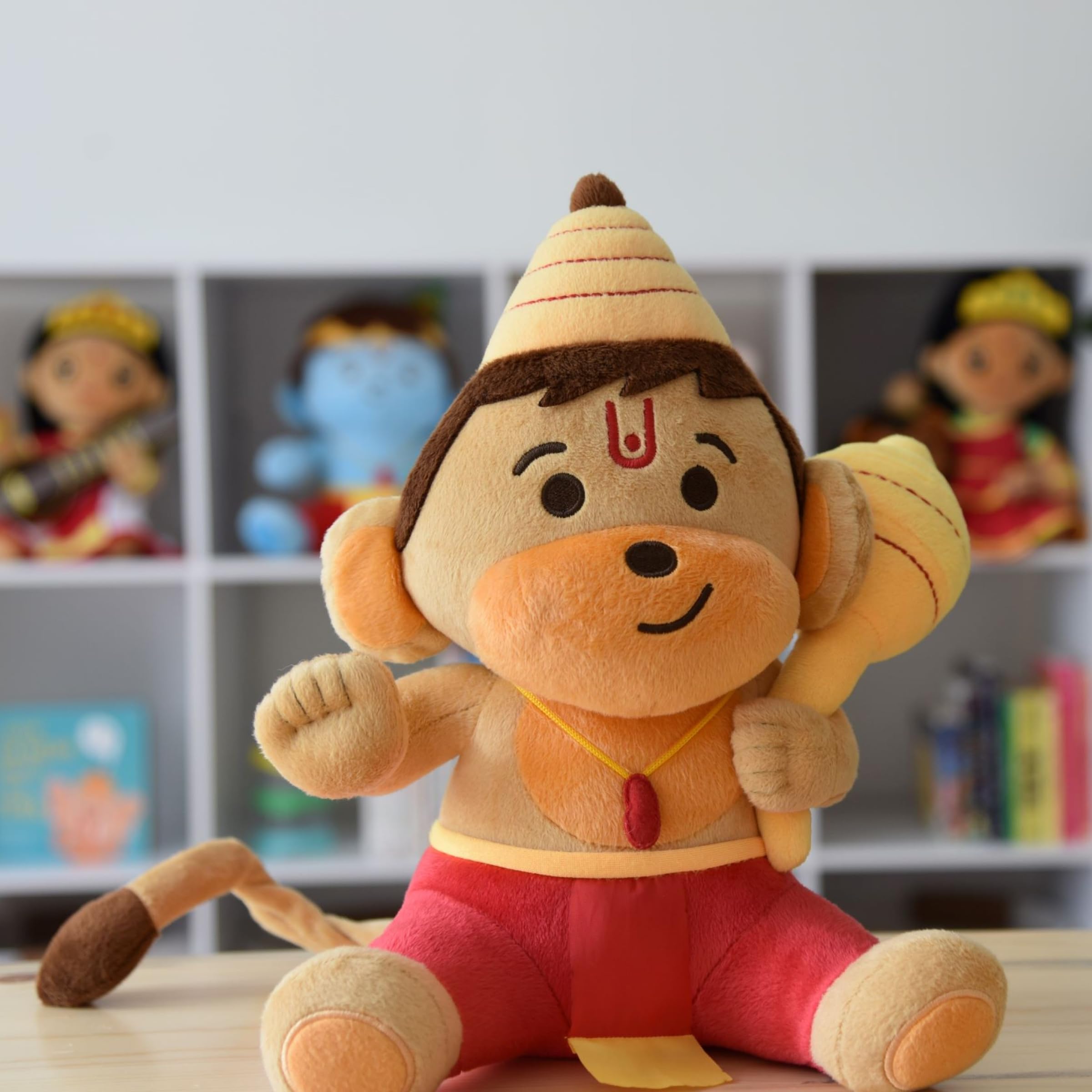 MODI TOYS Hanuman Mantra Singing Plush Toy (Medium 11 inch) | Ideal for Newborns, Infants, Toddlers, Grandparents | Customize with Any Name or Characters (B0BT14Y6CV) Amazon Price History, Amazon Price Tracker