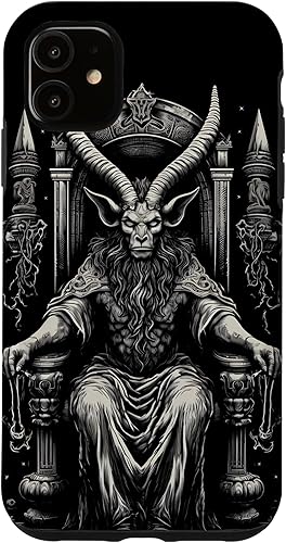 Miniatura 10 de Funda oculta para iPhone 7 Plus8 Plus Baphomet Throne Goat Head Satanic Witchcraft