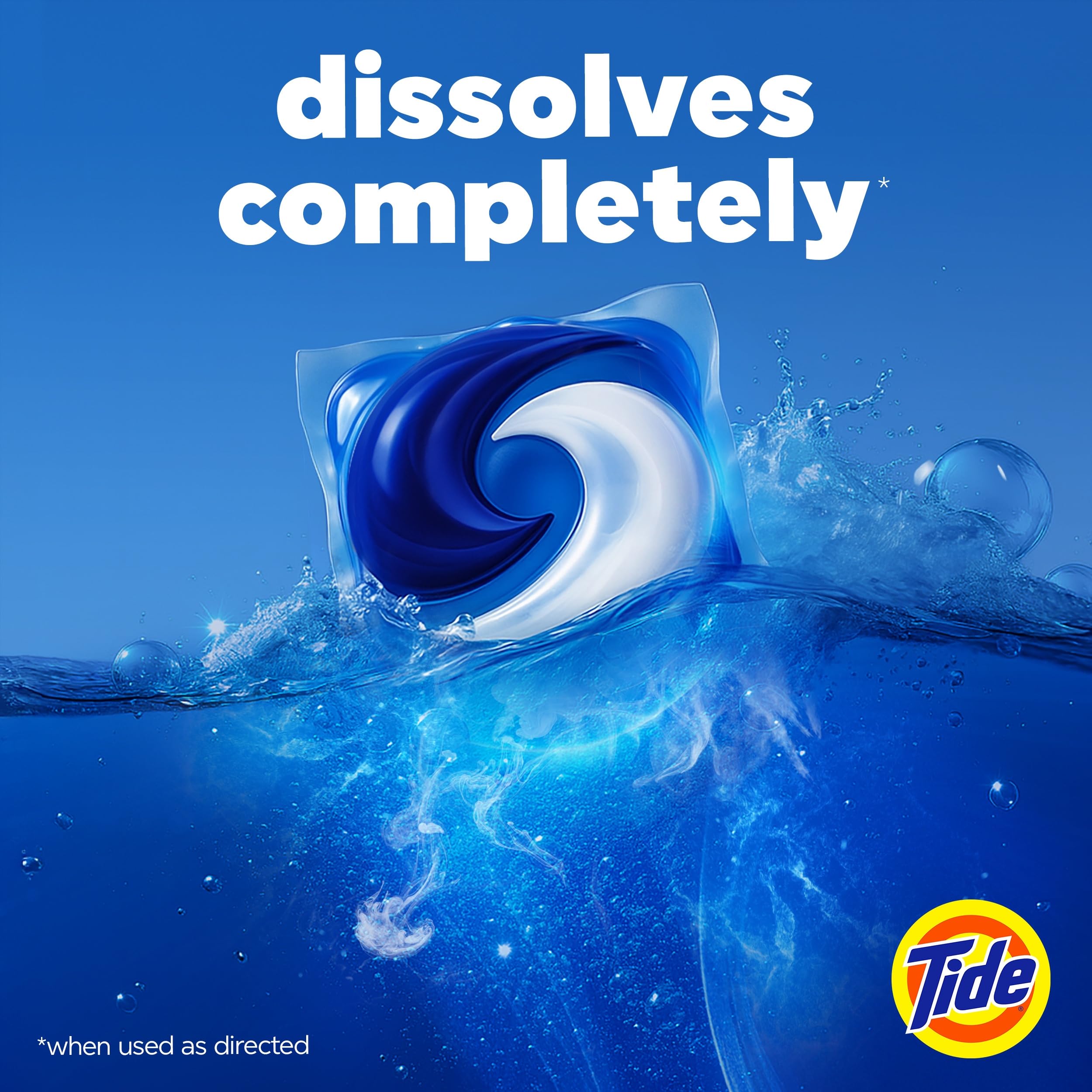 Tide 3-in-1 PODS Laundry Detergent, Original, 42 Count