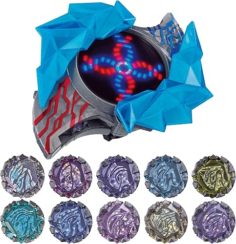 BANDAI Ultraman Blazar DX Blazar Brace Narikiri Set Azul