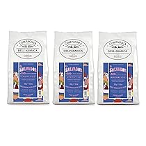 Caffè Corsini Compagnia dell’Arabica, El Salvador 100% Arabica Caffè Torrefatto in Grani Speziato e Agrumato Monorigine El Salvador – Pacco da 3 x 250 g