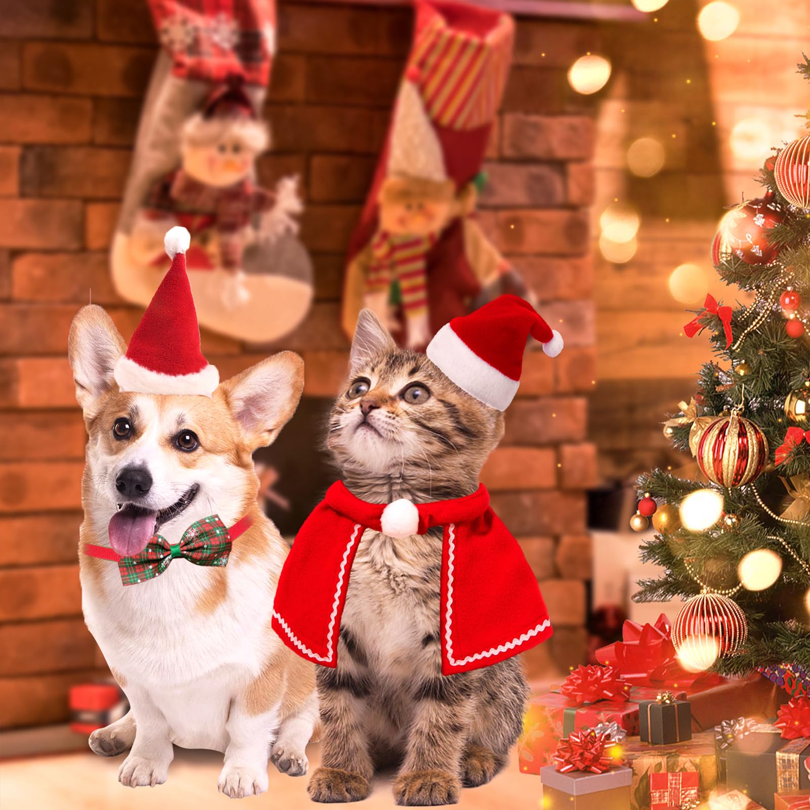 Costume Natalizio Per Cani E Gatti – Maglione Morbido Con Motivo Festivo, Lavabile, Taglie S Per Piccoli/medi