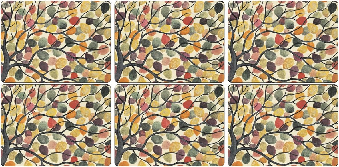 Pimpernel Dancing Branches Placemats - Set of 6 by Pimpernel-Portmeirion
