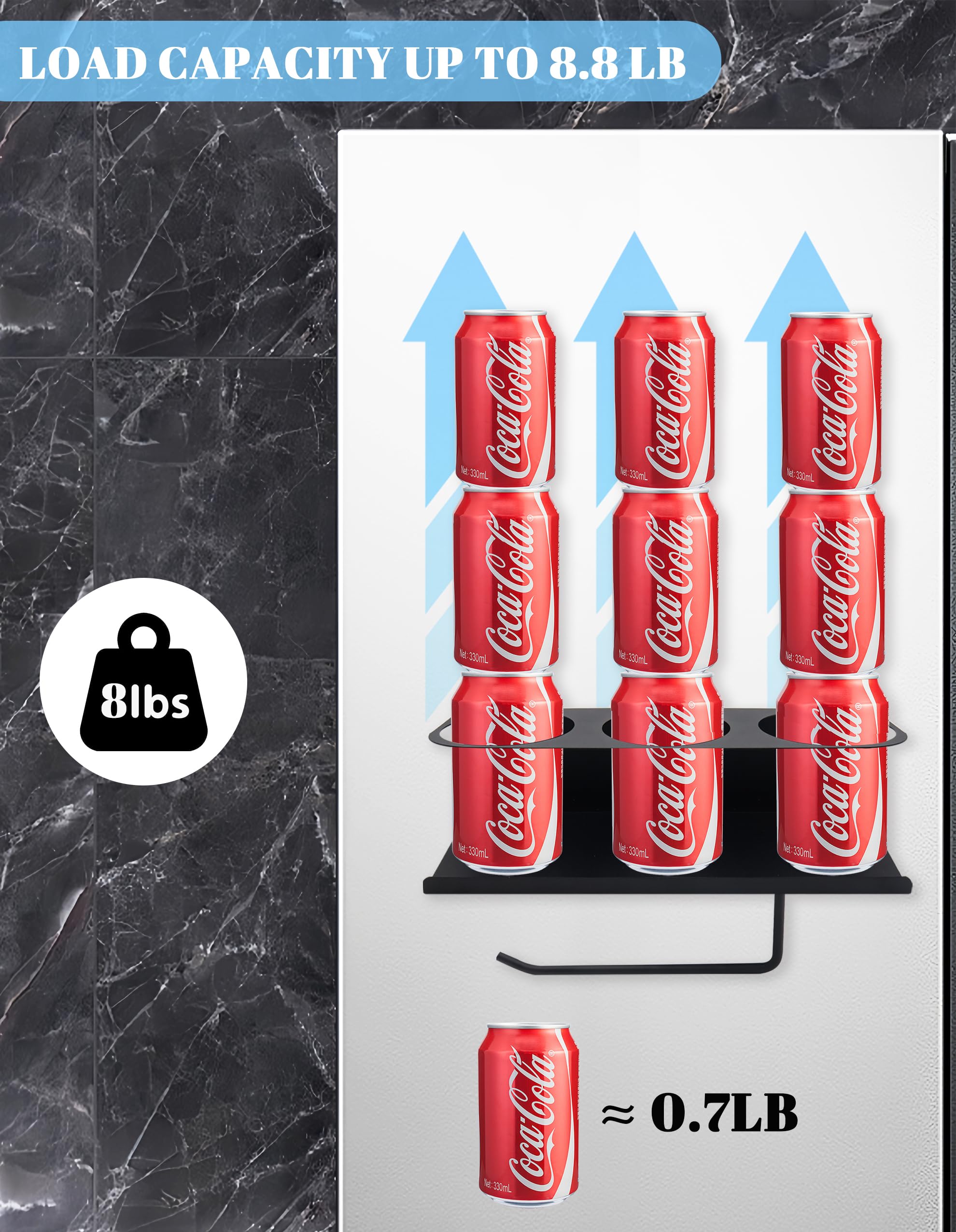 Stanley Becherhalter Für Kühlschrank – Magnetischer Flaschenhalter Für 1,2 L & 850 Ml Tassen (Acryl)