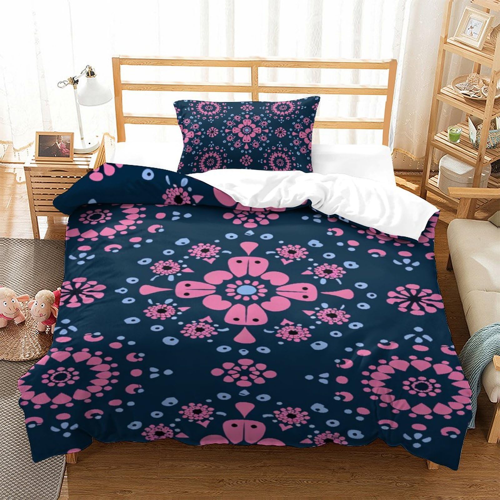 Housse de couette respirante 3D Man Bat microfibre douce